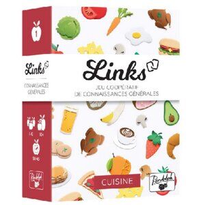 Links Cuisine cooperative Card Game  French Version New Sealed Age 10+